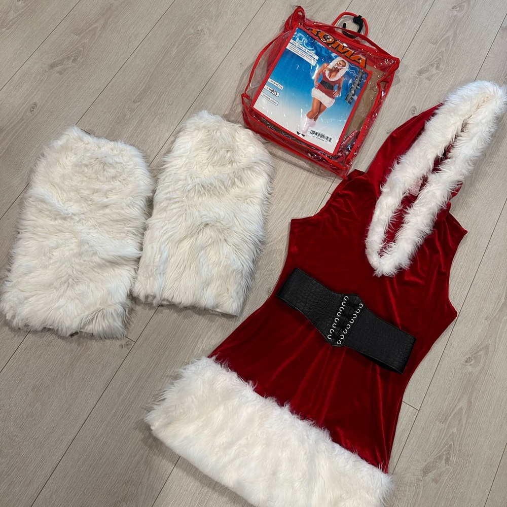 Halloween costume- Santa- BRAND NEW! Size: M/L
